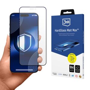 Matowe szkło hartowane na Apple iPhone 17 Pro Max - 3mk HardGlass Matt Max