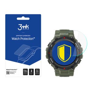 Szkło ochronne na ekran smartwatcha Xiaomi Amazfit T-Rex 1.3 - 3mk Watch Protection