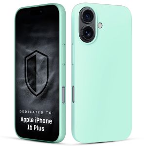 Etui silikonowe z MagSafe na Apple iPhone 16 Plus - 3mk HARDY® Mellow MagCase™ Teal