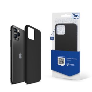 Etui na Apple iPhone 11 Pro Max - 3mk Silicone Case Black