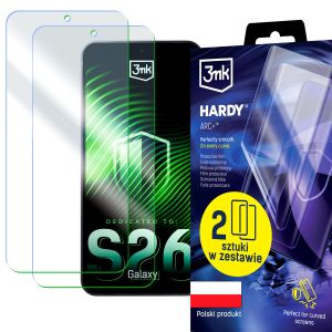 2x Folia ochronna na Samsung Galaxy S26 - 3mk HARDY® ARC+