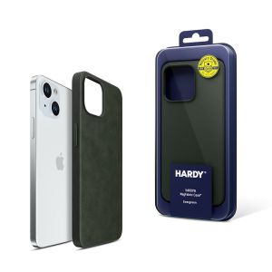 Etui na Apple iPhone 15 - 3mk HARDY MagFabric Case Evergreen