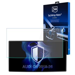 Matowa folia ochronna na ekran zegarów do AUDI Q8 2018-26 - 3mk TechWrap Matte Cluster