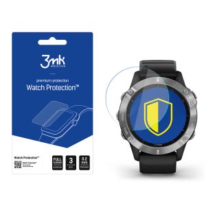 Szkło ochronne na ekran smartwatcha Garmin Fenix 6 - 3mk Watch Protection