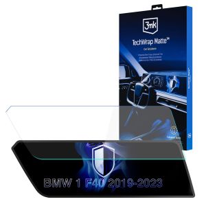 Matowa folia ochronna na ekran nawigacji do BMW 1 F40 2019-23 - 3mk TechWrap Matte™ Center Display