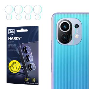 Szkło na obiektyw aparatu do Xiaomi Mi 11 5G - 3mk HARDY® Fusion Lens Protection™