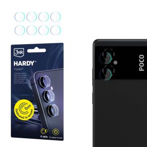 Szkło na obiektyw aparatu do Xiaomi POCO M4 5G - 3mk HARDY® Fusion Lens Protection™