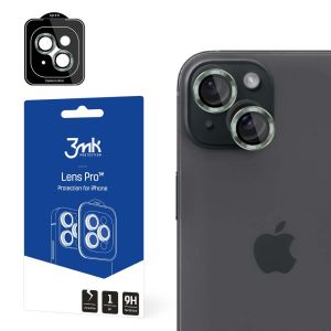Szkło hartowane na obiektyw aparatu do Apple iPhone 15 Plus - 3mk Lens Protection Pro