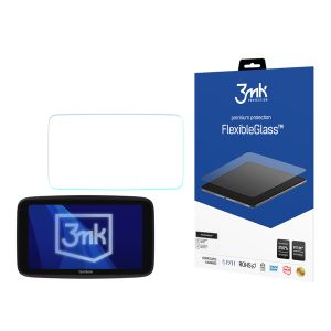 Nietłukące szkło hybrydowe na Tomtom GO Professional 6 2gen - 3mk FlexibleGlass