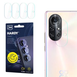 Szkło na obiektyw aparatu do Huawei Nova 8 Pro 5G - 3mk HARDY® Fusion Lens Protection™