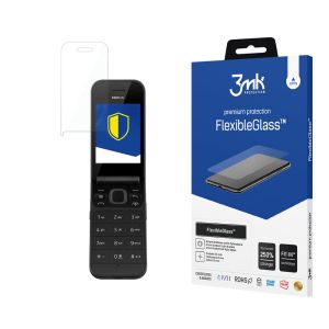 Nietłukące szkło hybrydowe na Nokia 2720 Flip - 3mk FlexibleGlass