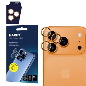 Ochrona obiektywu na Apple iPhone 17 Pro/ iPhone 17 Pro Max - HARDY Lens Protection Pro  Orange