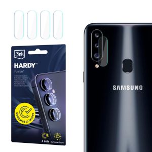 Szkło na obiektyw aparatu do Samsung Galaxy A20s - 3mk HARDY® Fusion Lens Protection™