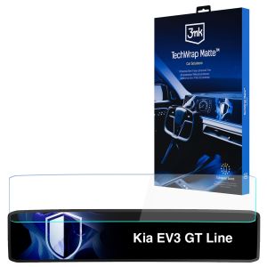 Matowa folia ochronna na ekran nawigacji do Kia EV3 GT Line 2024- - 3mk TechWrap Matte™ Center Display