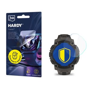 Szkło hybrydowe na smartwatch Garmin Instinct E 45mm - 3mk HARDY® Fusion Watch Protection™