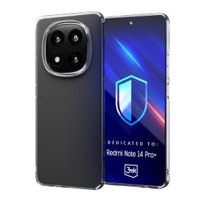 Etui na Redmi Note 14 Pro+ - 3mk Clear Case