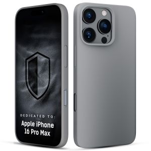 Etui silikonowe z MagSafe na Apple iPhone 16 Pro Max - 3mk HARDY® Mellow MagCase™ Natural Titanium