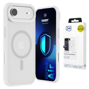 Przydymione etui z MagSafe na Apple iPhone Air - 3mk HARDY® Hazy MagCase™ White