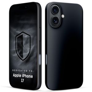 Etui silikonowe z MagSafe na Apple iPhone 17 - 3mk HARDY® Mellow MagCase™ Black