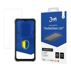 Niepękające szkło hybrydowe na Umidigi Bison Pro - 3mk FlexibleGlass Lite