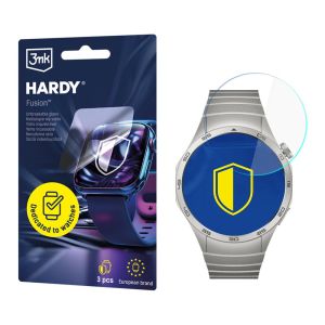 Szkło hybrydowe na smartwatch Huawei Watch GT 4 46mm - 3mk HARDY® Fusion Watch Protection™