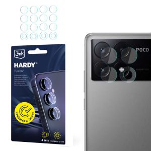 Szkło na obiektyw aparatu do Poco X6 Pro 5G - 3mk HARDY® Fusion Lens Protection™