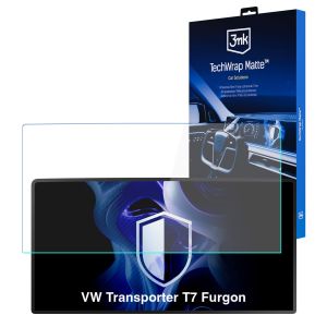 Matowa folia ochronna na ekran nawigacji do VW Transporter T7 Furgon 2024- - 3mk TechWrap Matte™ Center Display