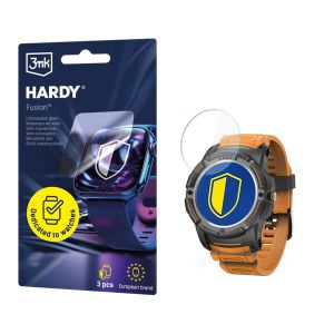Szkło hybrydowe na smartwatch Hammer Watch - 3mk HARDY® Fusion Watch Protection™