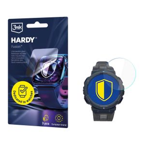 Szkło hybrydowe na smartwatch Amazfit Active Edge - 3mk HARDY® Fusion Watch Protection™