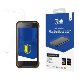 Niepękające szkło hybrydowe na MyPhone Hammer Professional BS21 - 3mk FlexibleGlass Lite