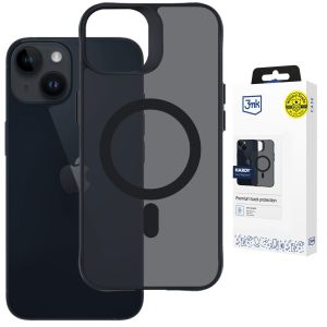 Przydymione etui z MagSafe na Apple iPhone 14 Plus - 3mk HARDY® Hazy MagCase™ Black
