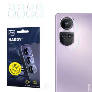Szkło na obiektyw aparatu do Oppo Reno 10 (CPH2531) / Reno 10 Pro - 3mk HARDY® Fusion Lens Protection™