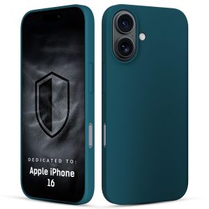 Etui silikonowe na Apple iPhone 16 - 3mk HARDY® Mellow Case™ Green