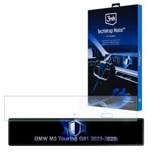 Matowa folia ochronna na ekran nawigacji do BMW M3 Touring G81 2023-2026 - 3mk TechWrap Matte™ Center Display