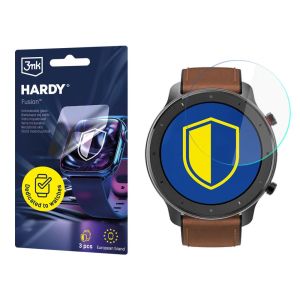 Szkło hybrydowe na smartwatch Xiaomi Amazfit GTR 47mm - 3mk HARDY® Fusion Watch Protection™
