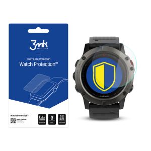 Szkło ochronne na ekran smartwatcha Garmin Fenix 5x 51 mm - 3mk Watch Protection