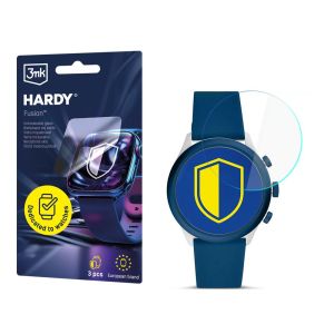 Szkło hybrydowe na smartwatch Fossil Sport 43mm - 3mk HARDY® Fusion Watch Protection™