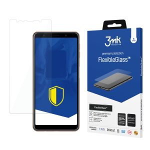 Nietłukące szkło hybrydowe na Samsung Galaxy A7 2018 - 3mk FlexibleGlass