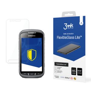 Niepękające szkło hybrydowe na Samsung Galaxy Xcover 3 - 3mk FlexibleGlass Lite