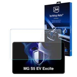 Matowa folia ochronna na ekran nawigacji do MG S5 EV Excite - 3mk TechWrap Matte™ Center Display