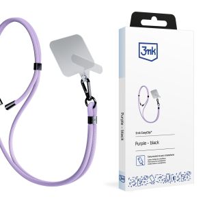 Smycz do smartfona 3mk EasyClip Purple (black)