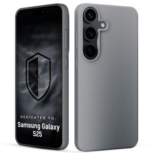 Etui silikonowe na Samsung Galaxy S25 - 3mk HARDY® Mellow Case™ Gray