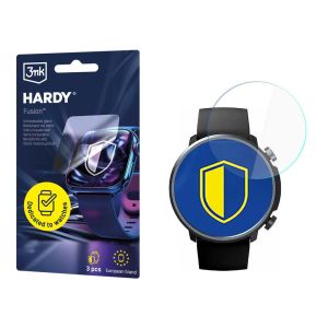 Szkło hybrydowe na smartwatch Mibro A1 - 3mk HARDY® Fusion Watch Protection™