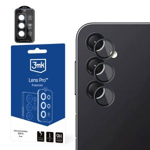 Szkło hartowane na obiektyw aparatu do Samsung Galaxy A24 4G - 3mk Lens Protection Pro Black