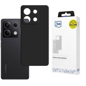 Etui silikonowe na Redmi Note 13 5G - 3mk HARDY® Mellow Case™ Black