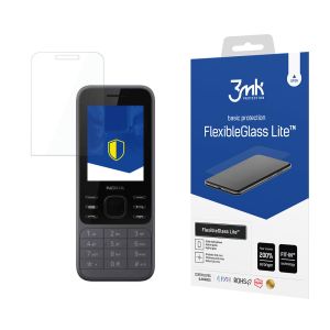 Niepękające szkło hybrydowe na Nokia 6300 4G - 3mk FlexibleGlass Lite