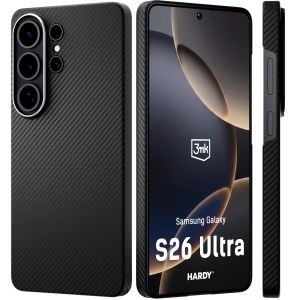 Etui z włókna aramidowego z MagSafe na Samsung Galaxy S26 Ultra - 3mk HARDY® Aramid MagCase™