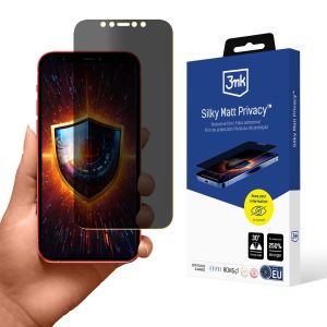 Folia prywatyzująca na Apple iPhone 12 Pro - 3mk Silky Matt Privacy