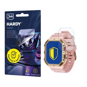 Szkło hybrydowe na smartwatch Rubicon RNCF28 - 3mk HARDY® Fusion Watch Protection™
