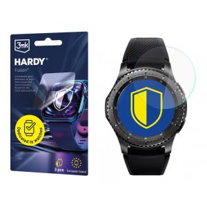 Szkło hybrydowe na smartwatch Samsung Gear S3 SM-R760 - 3mk HARDY® Fusion Watch Protection™